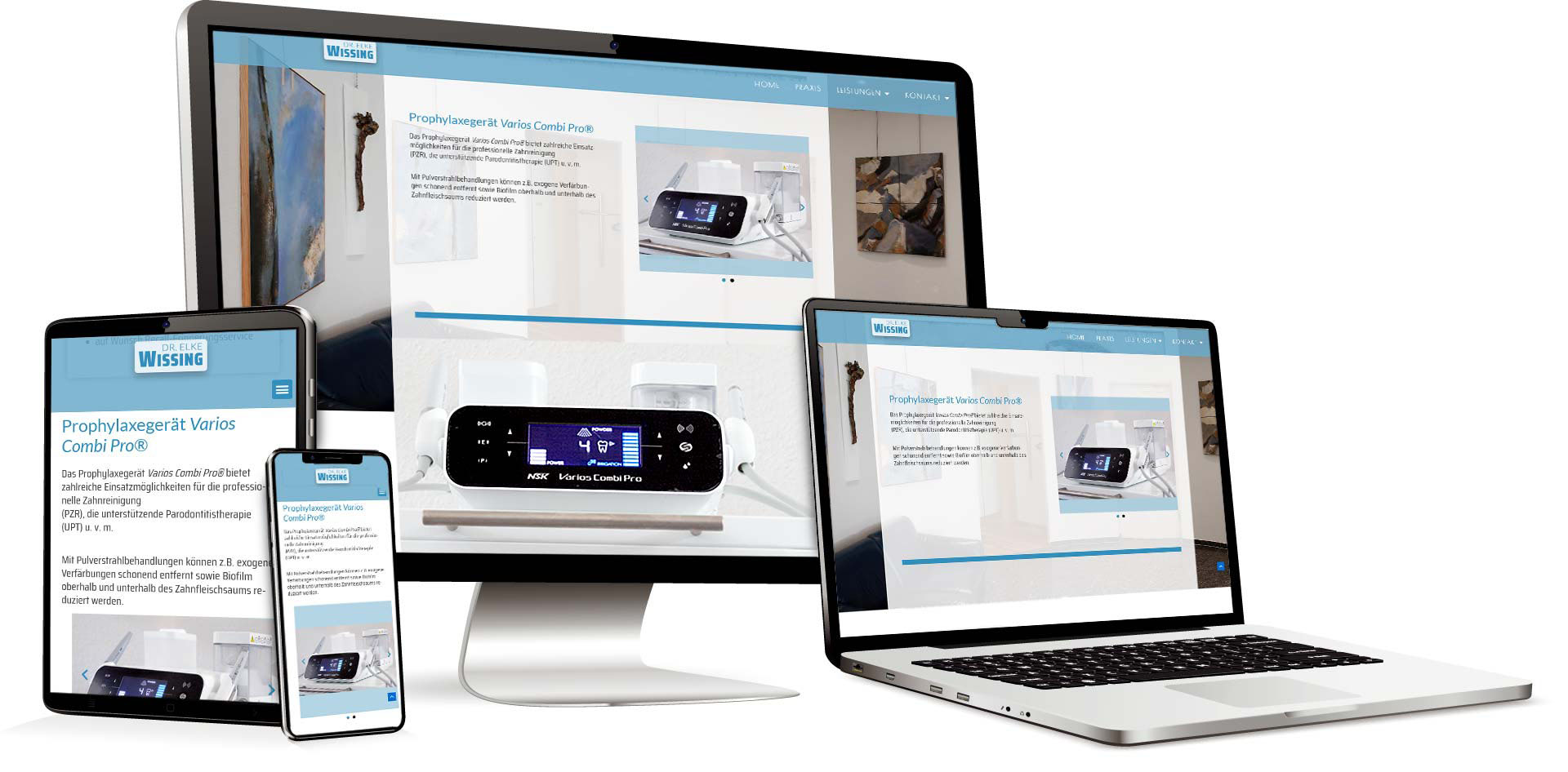 Digital devices mockup